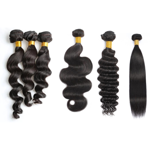 Create Me Prettier 100% Remy Human Hair Bundles - Natural Black